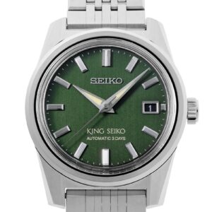 キングセイコー - KSK セイコーウオッチサロン専用モデル | KING SEIKO | SDKS025(6R55-00B0) | SS オリーブグリーン文字盤 自動巻き ブレスレット | 未使用品