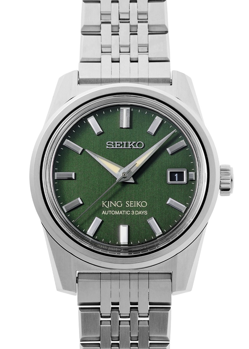 キングセイコー - KSK セイコーウオッチサロン専用モデル | KING SEIKO | SDKS025(6R55-00B0) | SS オリーブグリーン文字盤 自動巻き ブレスレット | 未使用品
