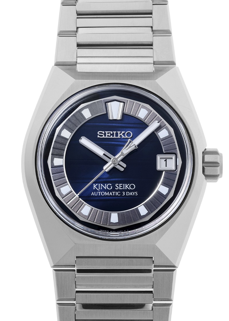 キングセイコー - バナック セイコーウオッチサロン専用モデル | KING SEIKO | SDKV003(8L45-00B0) | SS ブルー文字盤 自動巻き ブレスレット | 未使用品