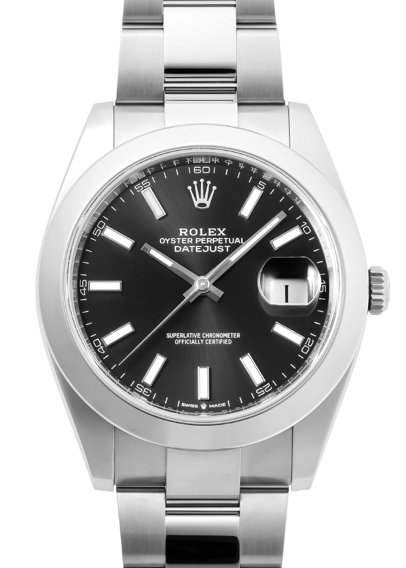 ロレックス - オイスター パーペチュアル デイトジャスト | ROLEX | 126300 | SS 黒文字盤 自動巻き ブレスレット | 未使用品