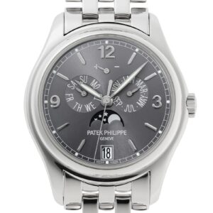 パテックフィリップ - アニュアルカレンダー | PATEK PHILIPPE | 5146/1G-010 | WG グレー文字盤 自動巻き ブレスレット | 入荷予定 | 中古
