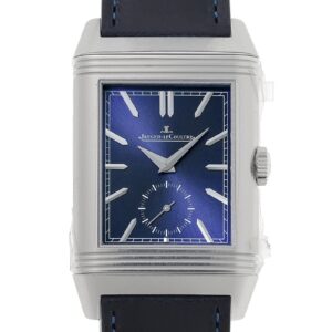 ジャガー・ルクルト - レベルソ トリビュート デュオ スモールセコンド | JAEGER-LECOULTRE | Q3988481(215.8.D4) | SS ブルー文字盤 手巻き レザー | 未使用