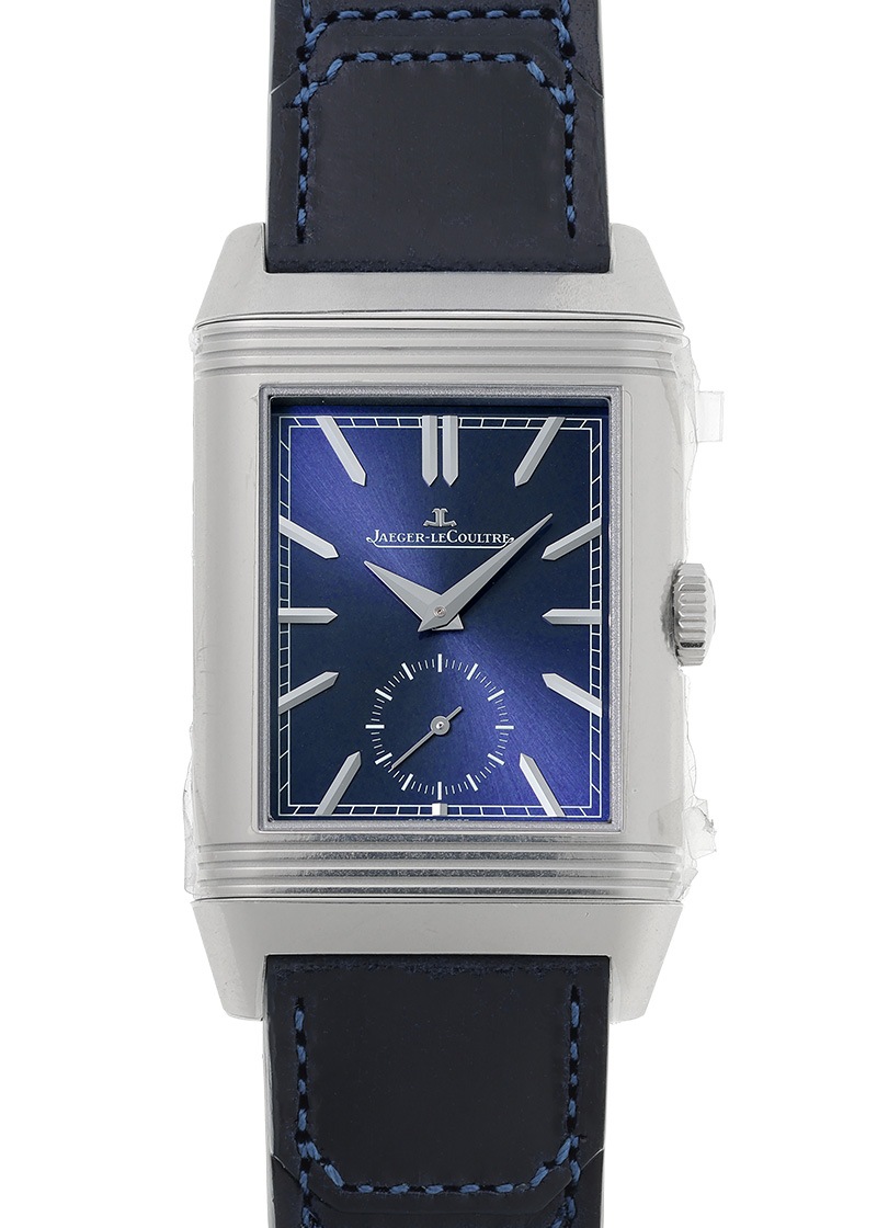 ジャガー・ルクルト - レベルソ トリビュート デュオ スモールセコンド | JAEGER-LECOULTRE | Q3988481(215.8.D4) | SS ブルー文字盤 手巻き レザー | 未使用