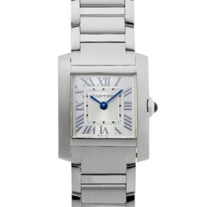 カルティエ - タンクフランセーズ SM | CARTIER | WSTA0129 | SS シルバー文字盤 クォーツ ブレスレット | 中古