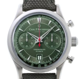 カール F. ブヘラ - マネロ フライバック グリーン | CARL F.BUCHERER | 00.10919.08.93.98 | SS グリーン文字盤 自動巻き ナイロン | 委託品 | 中古