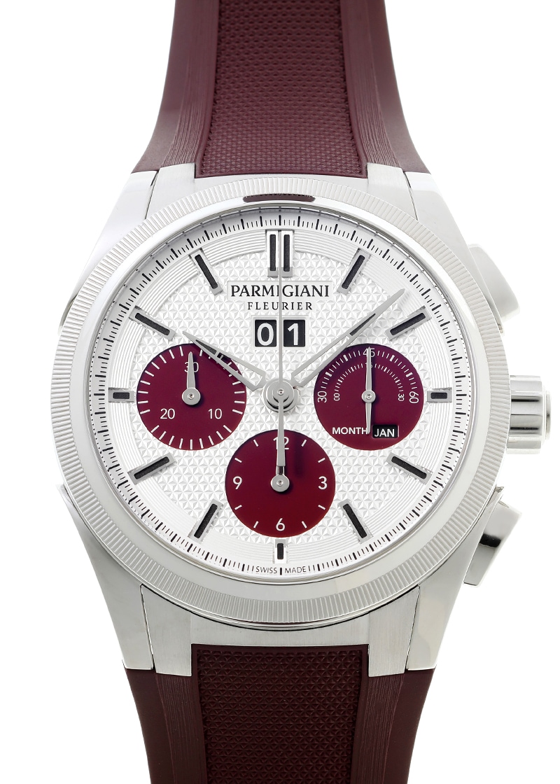 パルミジャーニ・フルリエ - トンダ GT クロノグラフ | PARMIGIANI FLEURIER | PFC906-1020002-400181 | SS シルバー文字盤 自動巻き ラバー | 委託品 | 中古