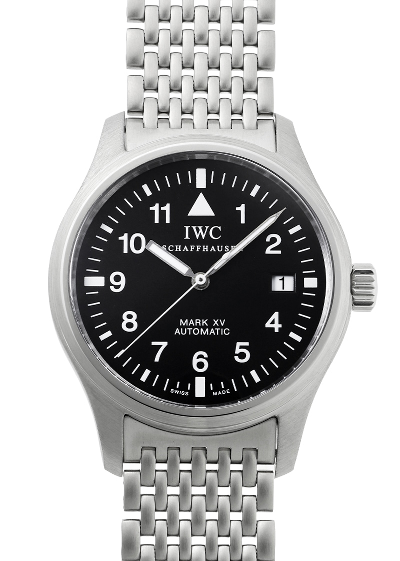 IWC - パイロットウォッチ マークXV(マーク15) 前期ブレスレット | INTERNATIONAL WATCH COMPANY | IW325302 | SS 黒文字盤 自動巻き ブレスレット | 中古