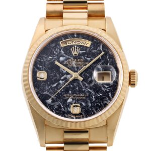 ロレックス - オイスター パーペチュアル デイデイト | ROLEX | 18238 | YG アンモナイト文字盤 自動巻き ブレスレット | 委託品 | 中古