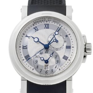ブレゲ - マリーン GMT | BREGUET | 5857ST/12/5ZU | SS シルバー文字盤 自動巻き ラバー | 入荷予定 | 中古