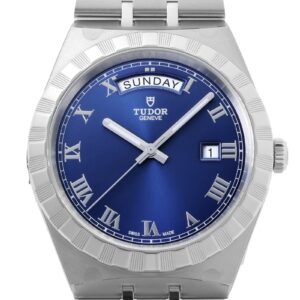 チューダー - ロイヤル デイデイト | TUDOR | M28600-0005 | SS ブルー文字盤 自動巻き ブレスレット