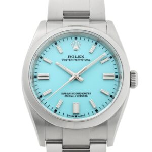 ロレックス - オイスター パーペチュアル 36 | ROLEX | 126000 | SS ターコイズブルー文字盤 自動巻き ブレスレット | 中古