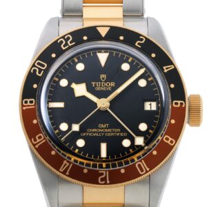 チューダー - ブラックベイ GMT | TUDOR | M79833MN-0001 | YG&SS 黒文字盤 自動巻き ブレスレット | 中古