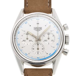 タグホイヤー - カレラ 1964 リ・エディション | TAG HEUER | CS3110.BC0725 | SS シルバー文字盤 手巻き レザー | 委託品 | 中古