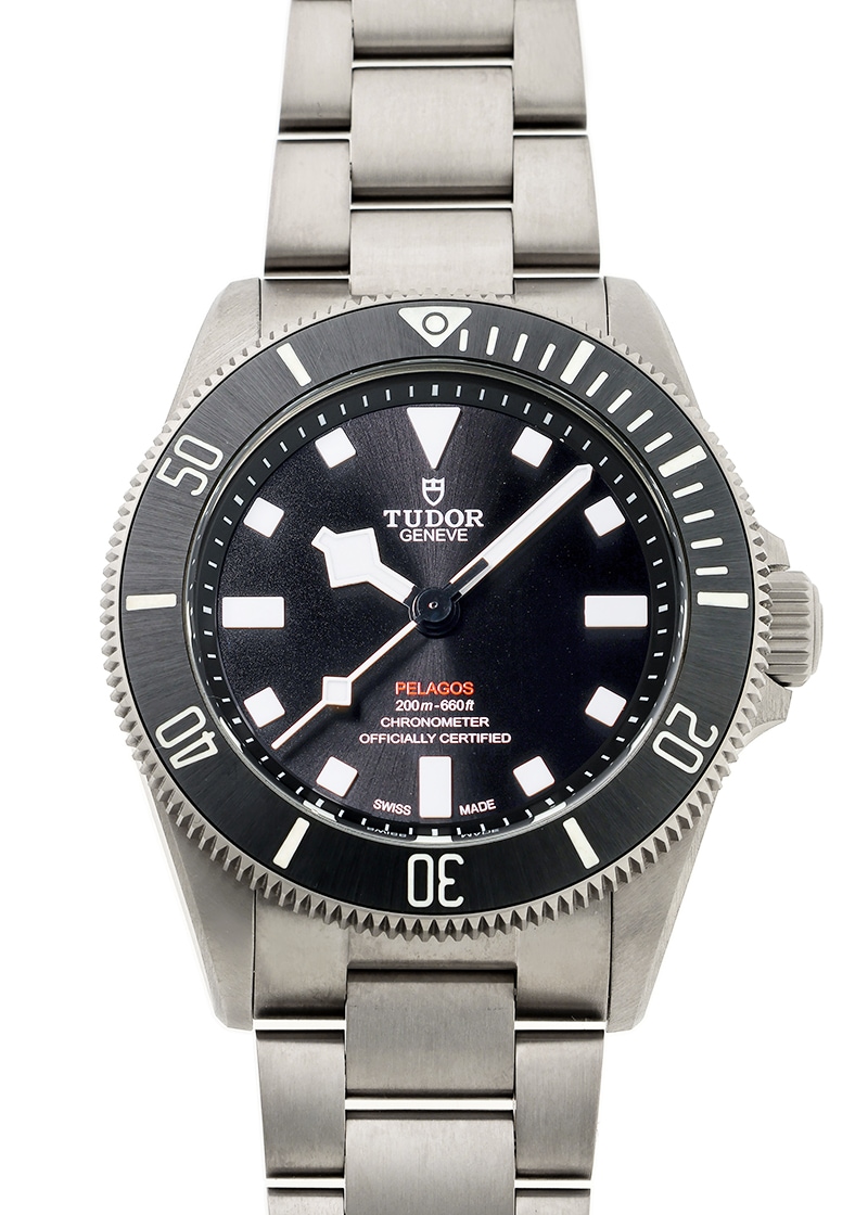 チューダー - ペラゴス 39 | TUDOR | M25407N-0001 | TI 黒文字盤 自動巻き ブレスレット | 中古