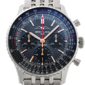 ブライトリング - ナビタイマー B01 クロノグラフ 43 ジャパンエディション | BREITLING | AB01381G1B1A1(AB0138) | SS 黒シェル文字盤 自動巻き ブレスレット | 中古