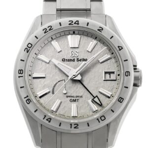 グランドセイコー - エボリューション 9 コレクション GMT 朝霧 | GRAND SEIKO | SBGE285(9R66-0BJ0) | TI シルバー文字盤 スプリングドライブ ブレスレット | 中古