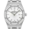 オーデマ ピゲ - レディース ロイヤルオーク ダイヤモンドベゼル | AUDEMARS PIGUET | 67651ST.ZZ.1261ST.01 | SS シルバー文字盤 クォーツ ブレスレット | 中古
