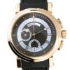 ブレゲ - マリーンII クロノグラフ | BREGUET | 5827BR/Z2/5ZU | PG 黒文字盤 自動巻き ラバー