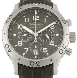 ブレゲ - タイプXXI | BREGUET | 3810ST/92/9ZU | SS グレー文字盤 自動巻き レザー