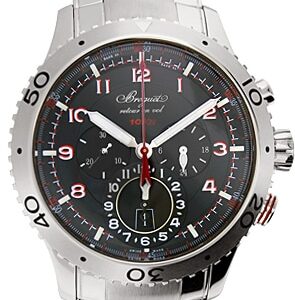 ブレゲ - タイプXXII（トゥエンティトゥ） クロノグラフ | BREGUET | 3880ST/H2/SX0 | SS 黒文字盤 自動巻き ブレスレット