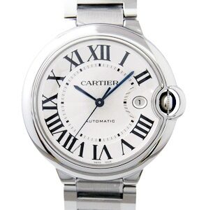 カルティエ - バロンブルー | CARTIER | W69012Z4 | LM SS シルバー文字盤 ブレスレット