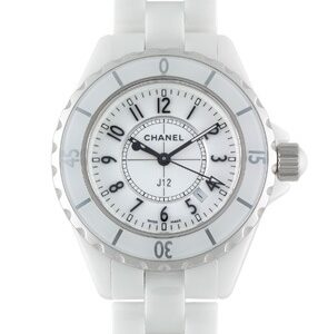 シャネル - レディース J12 | CHANEL | H0968 | 33mm 白セラミック 白文字盤 ブレスレット