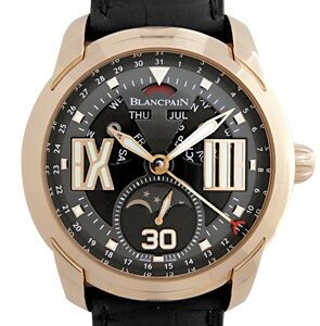 ブランパン - L-エボリューション ムーンフェイズ 8デイズ | BLANCPAIN | 8866-3630-53B | RG 黒文字盤 自動巻き レザー