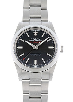 ロレックス - オイスターパーペチュアル ミルガウス | ROLEX | 1019 | SS 黒文字盤 自動巻き ブレスレット | 1967年/裏蓋68 | ヴィンテージ