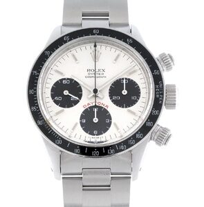ロレックス - オイスター コスモグラフ デイトナ BIG DAYTONA プッシャー溝有 | ROLEX | 6263 | SS シルバー文字盤 手巻き ブレスレット | 1973年製 | ヴィンテージ