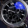 ブランパン - レマン クロノグラフ | BLANCPAIN | 2185 | SS 黒文字盤 自動巻き レザー | 中古 |