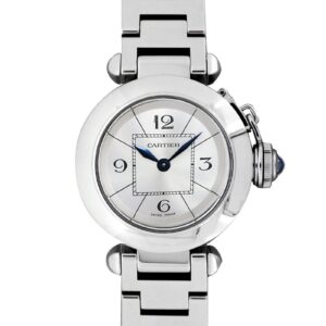 カルティエ - ミスパシャ | CARTIER | W3140007 | SS シルバー文字盤 クォーツ ブレスレット | 中古 |