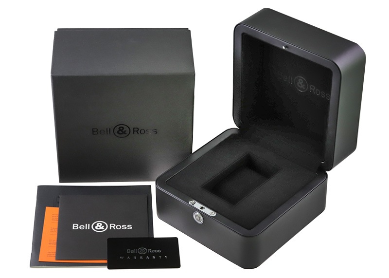 ベル&ロス - BR05 BLUE STEEL | BELL&ROSS | BR05A-BLU-ST/SST SS ブルー文字盤 自動巻き ブレスレット | 中古 |