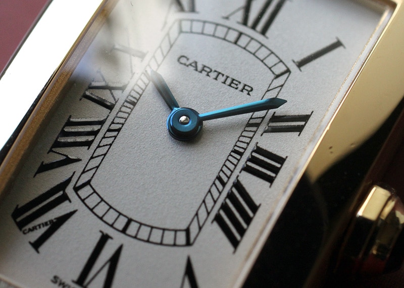 カルティエ - レディース タンクアメリカン | CARTIER | W2601556 | SM YG シルバー文字盤 クォーツ レザー | 中古 |
