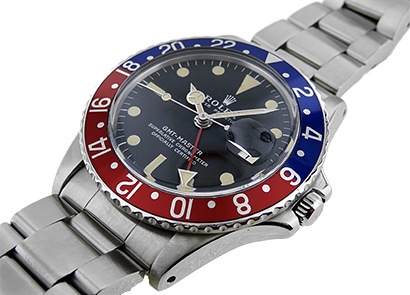 ロレックス - オイスターパーペチュアル GMTマスターI | ROLEX | 1675 | 70年代 SS 黒文字盤 自動巻き ブレスレット | ヴィンテージ
