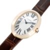 カルティエ - レディース ベニュワール | CARTIER | W8000007 | SM PG シルバー文字盤 クォーツ レザー |