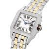カルティエ - レディース サントス ドゥモワゼル | CARTIER | W25066Z6 | SM YG&SS 白文字盤 クォーツ ブレスレット | 未使用品 |