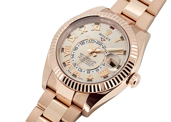 ロレックス - オイスター パーペチュアル スカイドゥエラー | ROLEX | 326935 | RG ピンク文字盤 自動巻き ブレスレット | 中古