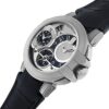 ハリーウィンストン - オーシャン トゥールビヨンGMT ザリウム | HARRY WINSTON | OCEATG45ZZ005 | シルバー文字盤 自動巻き レザー | 世界25本限定 | 中古 |