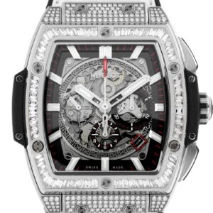 ウブロ - スピリット オブ ビッグバン チタニウム ジュエリー | HUBLOT | 601.NX.0173.LR.0904 | TI スケルトン文字盤 自動巻き ラバーアリゲーター | 中古 |