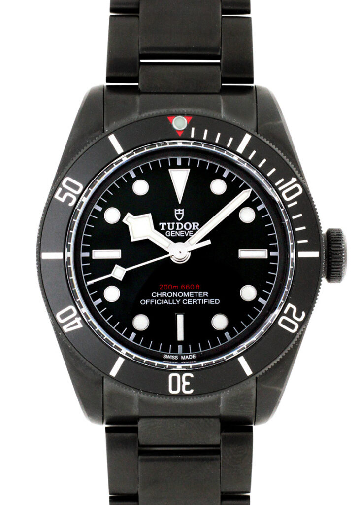 チューダー - ヘリテージ ブラックベイ ダーク | TUDOR | 79230DK | PVD 黒文字盤 自動巻き ブレスレット同様 | 中古 |