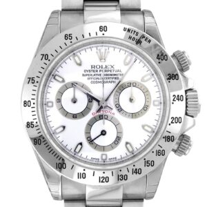 ロレックス - オイスター パーペチュアル コスモグラフ デイトナ | ROLEX | 116520 | SS 白文字盤 自動巻き ブレスレット | デッドストック Y番