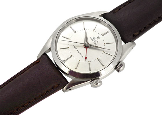 チューダー - アドバイザー アラーム ウォッチ | TUDOR | 7926 | SS シルバー文字盤 手巻き レザー | ヴィンテージ