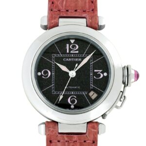 カルティエ - パシャC クリスマス限定 | CARTIER | W3109599 | SS 黒文字盤 自動巻き レザー | 中古 |