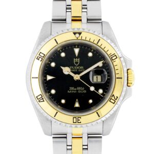 チューダー - プリンス オイスターデイト ミニサブ | TUDOR | 73193 | YG＆SS 黒文字盤 自動巻き ブレスレット | 中古 |