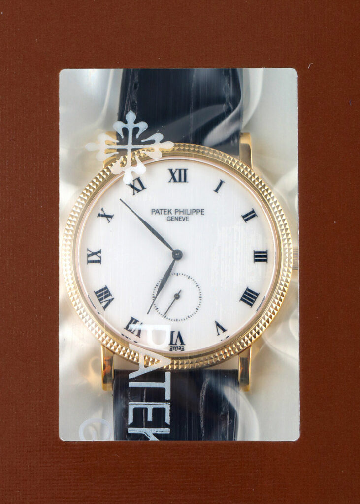 パテックフィリップ - カラトラバ | PATEK PHILIPPE | 3919J-001 | YG 白文字盤 手巻き レザー | 2003年製 | レストア | 中古 |