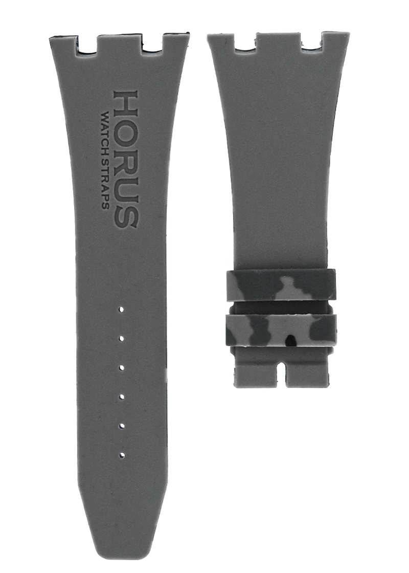 HORUS ラバーストラップ オーデマピゲ ロイヤルオークオフショア 42mm 26170用 ラバー グラファイトカモフラージュ 29-18mm