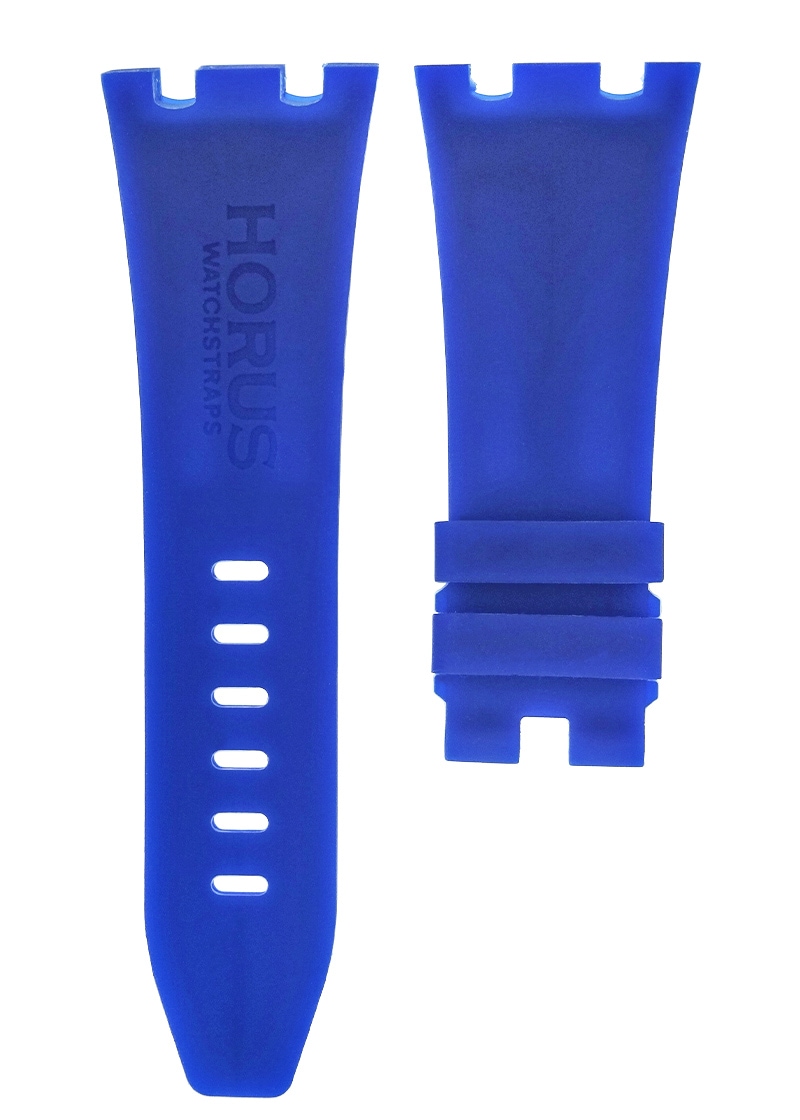 HORUS ラバーストラップ オーデマピゲ ロイヤルオークオフショア 42mm 26470用 ラバー ブルー 29-20mm