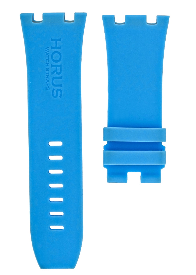 HORUS ラバーストラップ オーデマピゲ ロイヤルオークオフショア 44mm 26400用 ラバー マイアミブルー 30-24mm