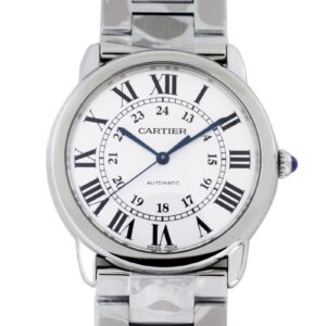 カルティエ - ロンド ソロ ドゥ カルティエ | Cartier | WSRN0012 | SS シルバー文字盤 自動巻き ブレスレット |