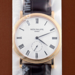パテックフィリップ - カラトラバ | PATEK PHILIPPE | 5119J-001 | YG 白文字盤 手巻き レザー | 2007年製 | レストア | 中古